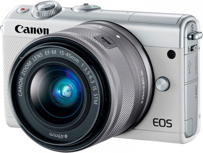 Фотоаппарат Canon EOS M100 15–45 IS STM (white)