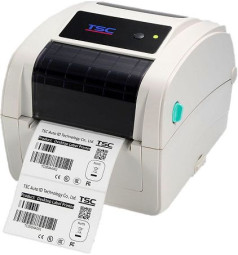 Термотрансферный принтер TSC TC200 (белый) Ethernet, RTC, отделитель