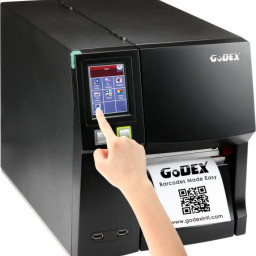 Термотрансферный принтер GoDEX ZX1200i, роторный отрезчик