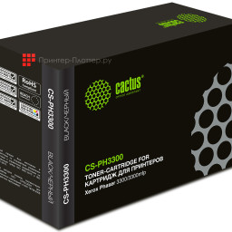 Картридж лазерный Cactus CS-PH3300 106R01412 черный (8000 стр.) для Xerox Phaser 3300/3300mfp