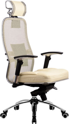 Офисное кресло Метта SAMURAI SL-3 (бежевый)