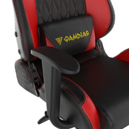Профессиональное игровое кресло Gamdias Hercules E2 (черно-красный)