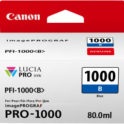 Картридж Canon PFI-1000B (blue) 80 мл