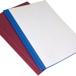 Обложки OPUS C-Bind SoftClear C, A4, 16 мм, мягкие, бордовые, 50 шт.