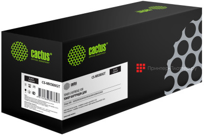 Тонер-картридж Cactus Toner CS-MX500GT для Sharp MX (black), 40000 стр.