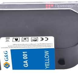 Картридж GandG GA-001Y (yellow), 42 мл