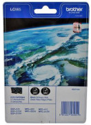 Картридж Brother LC985BKBP2 (black) набор, 2 шт. x 300 стр.