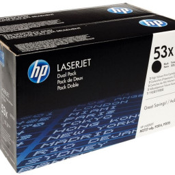 Тонер-картридж HP 53X (black) набор, 2 шт. x 7000 стр.