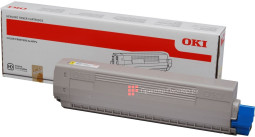 Тонер-картридж OKI Toner Cartridge (yellow), 7300 стр. (45862837, 45862849) (PP017384)