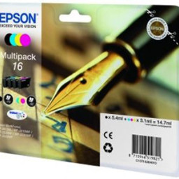 Картридж Epson 16 комплект (C,M,Y,K) 4шт (C13T16264012, C13T16264010)