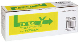 Тонер-картридж Kyocera Toner Kit TK-880Y (yellow), 18000 стр.