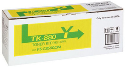 Тонер-картридж Kyocera Toner Kit TK-880Y (yellow), 18000 стр.