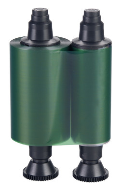 Лента монохромная Monochrome Ribbon (green), 600 карт