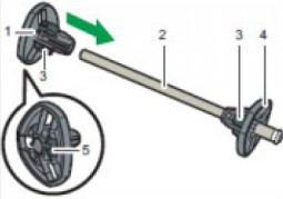 Ricoh держатели руона Roll Holder Unit Type M23