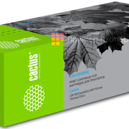 Картридж лазерный Cactus CS-C046HC голубой (5000стр.) для Canon LBP 653Cdw/654Cx/MF732Cdw/734Cdw/735Cx