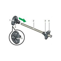 Ricoh держатели рулона Roll Holder Unit Type M5 (416111, 416935)