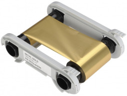Evolis лента монохромная Monochrome Ribbon (metallic gold), 1000 карт