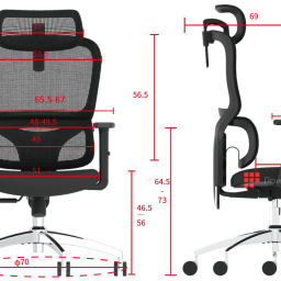 Офисное кресло Sihoo M56С-V2-M101 (черный)