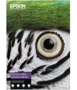 Epson Fine Art Cotton Textured Natural, матовая, A3+ (329 x 483 мм), 300 г/кв.м (25 листов)