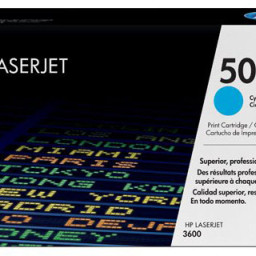 Тонер-картридж HP 502A (cyan), 4000 стр.