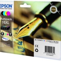 Картридж Epson 16XL комплект (C,M,Y,K) 4шт (C13T16364012, C13T16364010)