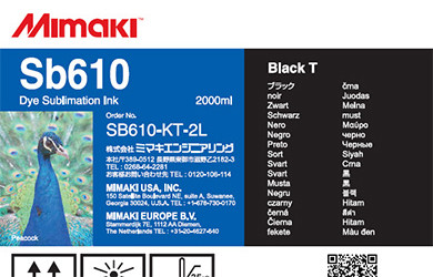 Чернила Mimaki Sb610 (black), 2 л