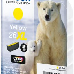 Картридж повышенной емкости Epson 26XL (yellow) 9,7 мл