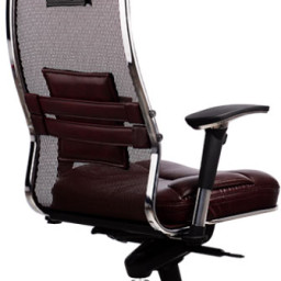 Офисное кресло Метта SAMURAI SL-3 (темно-бордовый)