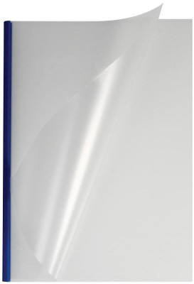 Обложки OPUS C-Bind easyCover, A4, 3 мм, мягкие, матовые полупрозрачные, синие, 40 шт.