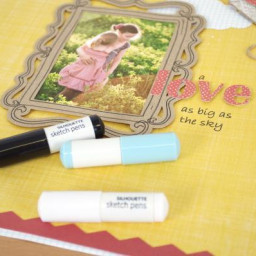 Silhouette комплект фломастеров, 24 шт.