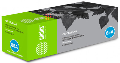 Картридж лазерный Cactus CS-CE285AS черный (1600 стр.) для HP LJ P1102/P1102W/M1130/M1132