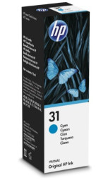 Чернила HP 31 Original Ink Bottle (cyan), 70 мл