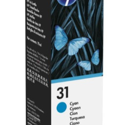 Чернила HP 31 Original Ink Bottle (cyan), 70 мл