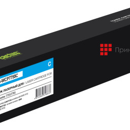Тонер-картридж Cactus Toner CS-WCP7755C для Xerox WorkCentre (cyan), 34000 стр.