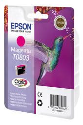 Картридж Epson T0803 (magenta)