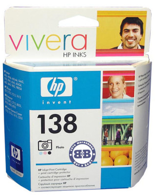 Картридж HP 138 (photo color), 13 мл