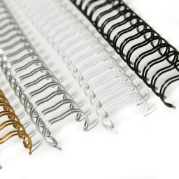 Пружины Спринглайн металлические, шаг 3:1, диаметр 3/8, бронзовые, 100шт