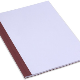 Обложки OPUS C-Bind SoftClear C, A4, 16 мм, мягкие, бордовые, 10 шт.