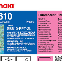 Чернила Mimaki Sb610 (fluorescent pink), 2 л
