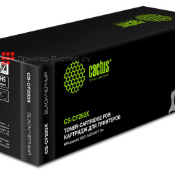 Картридж лазерный Cactus CS-CF283X черный (2200 стр.) для HP LJ Pro M225dn/M201/M202