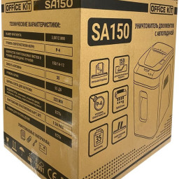 Уничтожитель (шредер) Office Kit SA150 (3,8 х 12)