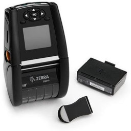 Термопринтер Zebra ZQ610, 203 DPI, USB, Bluetooth, Wi-Fi, доп. батарея