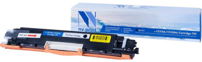 Картридж NVP совместимый NV-CE310A/CF350A/NV-729 Black универсальные для HP/Canon Color LaserJet CP1025/ CP1025nw/ M275/ CP1025/ CP1025nw/ 100 M175a/ 100 M175nw/ M176n/ M177fw/ i-Sensys LBP 7010/ 7010C/ 7018/ 7018C (1300k)