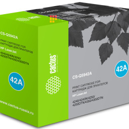 Картридж лазерный Cactus CS-Q2672AR желтый (4000 стр.) для HP CLJ 3500/3550/3700