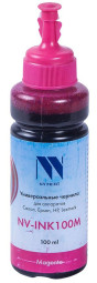 Чернила NV PRINT универсальные на водной основе NV-INK100M для аппаратов Epson, 100 мл, Magenta