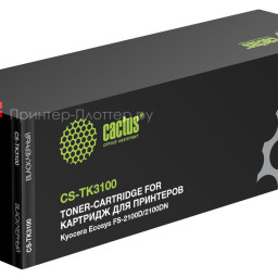 Картридж лазерный Cactus CS-TK3100 черный (12500 стр.) для Kyocera Ecosys FS-2100D/2100DN