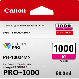 Картридж Canon PFI-1000M (magenta) 80 мл