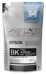 Чернила Epson T7411 UltraChrome DS комплект (black) 6шт х 1000мл