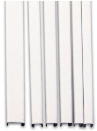 Каналы для переплета OPUS Metalbind, 304 мм, Business+, 16 мм, серебряные, 10 шт.