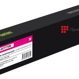 Тонер-картридж Cactus Toner CS-WCP7755M для Xerox WorkCentre (magenta), 34000 стр.